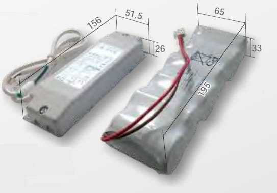 ELCOM SRL - EOW07550 ALIMENTATORE KIT EMERGENZA INTEGRATA