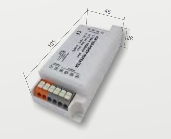 ELCOM SRL - EOW09001 RIPETITORE X CONTROLLER RGB 12/24V 216W