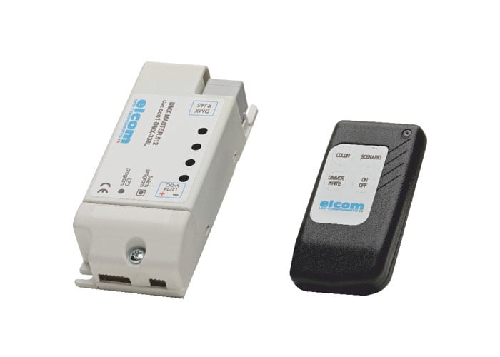 ELCOM SRL EOW09085 RADIO FREQUENCY DMX512 RGBW 12/24V
