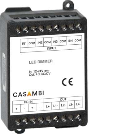 ELCOM SRL EOW09295 DIMMER CASAMBI/PUSH 4X2,5A 12/24V