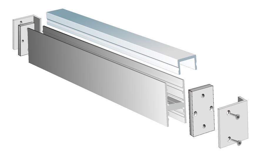ELCOM SRL EOW14280-L10 PROFILO 3031 ALL. L=1000MM