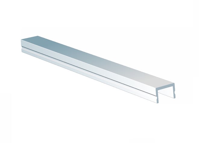 ELCOM SRL - EOW14284-L10 COPERTURA PC TRASPARENTE L=1000MM