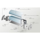 ELCOM SRL - EOW14436-L20 COP.OPALE QUADRA 1616 L=2000MM