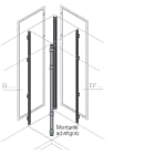 ABB SPA - ABBEP2200V N.2 PROFILI VERTICALI H=2200MM