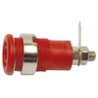 ELCART DISTRIBUTION - ERT040358800 PRESA 4MM ROSSA A VITE