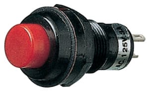 ELCART DISTRIBUTION ERT040651500 PULSANTE NORM.APERTO NERO