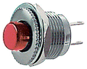 ELCART DISTRIBUTION ERT040653400 PULSANTE MINIATURA N.A. ROSSO