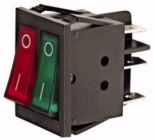 ELCART DISTRIBUTION ERT040709000 DOPPIO INTERR.BILANC.ROSSO LUMIN