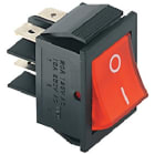 ELCART DISTRIBUTION - ERT040714100 INTER. BIPOL. LUMIN. 220VCA ROSSO