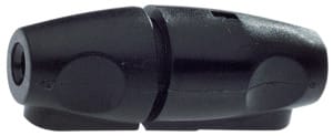 ELCART DISTRIBUTION ERT041055300 PORTAFUSIBILE VOLANTE 5X20 NERO