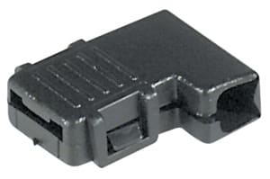 ELCART DISTRIBUTION ERT041156600 COPRI FASTON ANGOLO P.6,35 NERO