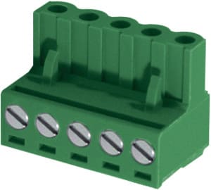 ELCART DISTRIBUTION ERT051225200 MORSETTO EURO P FEM. P.5,08 2VIE