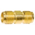 ELCART DISTRIBUTION - ERT055080000 ADATTATORE DUE PRESE SMA DORATO