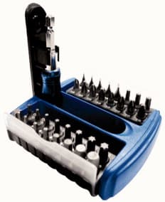 ELCART DISTRIBUTION ERT070156600 SET INSERTI 33PZ CON AVVITATORE