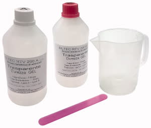 ELCART DISTRIBUTION - ERT070471000 SILICONE BICOMPON. IN GEL 2X500ML