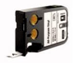 ELCART DISTRIBUTION ERT070872500 NASTRO VINYL 12MM NERO SU BIANCO