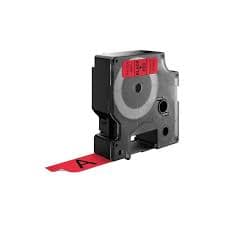 ELCART DISTRIBUTION ERT079803200 NASTRO PER DYMO 24X7MM NERO/ROSSO