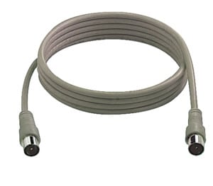 ELCART DISTRIBUTION ERT120100000 CAVO ANTEN.TV SP9,5MM-SP9,5MM 2MT