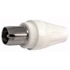 ELCART DISTRIBUTION - ERT120125000 SPINA VOLANTE TV A VITE BIANCA