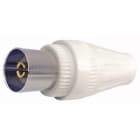 ELCART DISTRIBUTION - ERT120155000 PRESA VOLANTE TV A VITE BIANCA