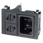 ELCART DISTRIBUTION - ERT130105000 SPINA PANN. TRIP. DOPPIO PORTAFUS