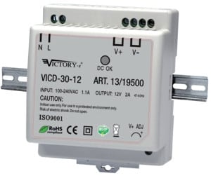 ELCART DISTRIBUTION ERT131950000 ALIM. SWITCH. DIN 30W 12V 1 OUT