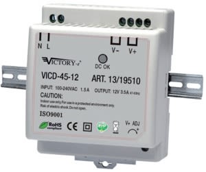 ELCART DISTRIBUTION - ERT131952200 ALIM. SWITCH. DIN 60W 24V 1 OUT