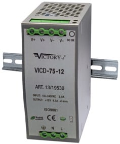 ELCART DISTRIBUTION - ERT131953000 ALIM. SWITCH. DIN 75W 12V 1 OUT