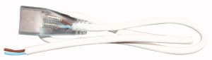 ELCART DISTRIBUTION ERT186830200 CAVO ALIM.NEON STRIP 0,75M+PIN