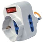 ELCART DISTRIBUTION - ERT280170700 PRESA MULTIPLA 3 POSTI ROTANTE