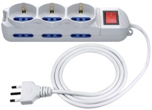 ELCART DISTRIBUTION ERT280171700 PRESA MUL.9 POSTI C/CAVO E INTERR