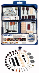 ELCART DISTRIBUTION ERT289057100 723 DREMEL SET DA 100 ACCESSORI