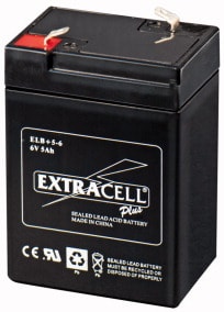 ELCART DISTRIBUTION ERT300518500 BATTERIA RIC.PIOMBO 6V 5AH