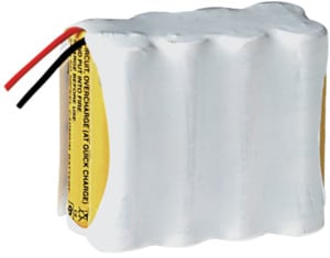 ELCART DISTRIBUTION ERT301553500 PACCO BATT.NI-CD 9.6V 1000MAH AA