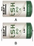 ELCART DISTRIBUTION - ERT302930500 PILA LITIO SAFT LSH20 3,6V 13,0AH