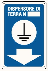 ELCART DISTRIBUTION - ERT352012000 CARTELLO DISPERSORE DI TERRA