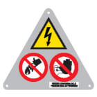 ELCART DISTRIBUTION - ERT352020000 CARTELLO TRITTICO DI PERICOLO