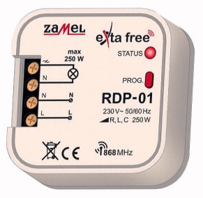 ELCART DISTRIBUTION ERT360055000 DIMMER A FILO 1 CANALE COM.REMOTO