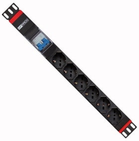 ELCART DISTRIBUTION - ERT404869000 MULTIPRESA DA RACK 6 POSTI MT