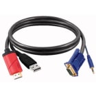 ELCART DISTRIBUTION - ERT421129000 CAVO VGA 3,5MM AUDIO TO HDMI 2MT
