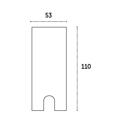 EUROPE EXPOBRO SRL - ERXAL8 CONTROCASSA DI RICAMBIO PER OLAR8