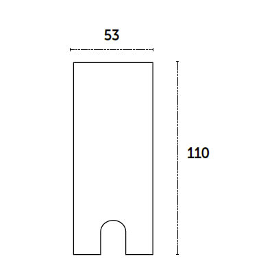 EUROPE EXPOBRO SRL - ERXAL8 CONTROCASSA DI RICAMBIO PER OLAR8