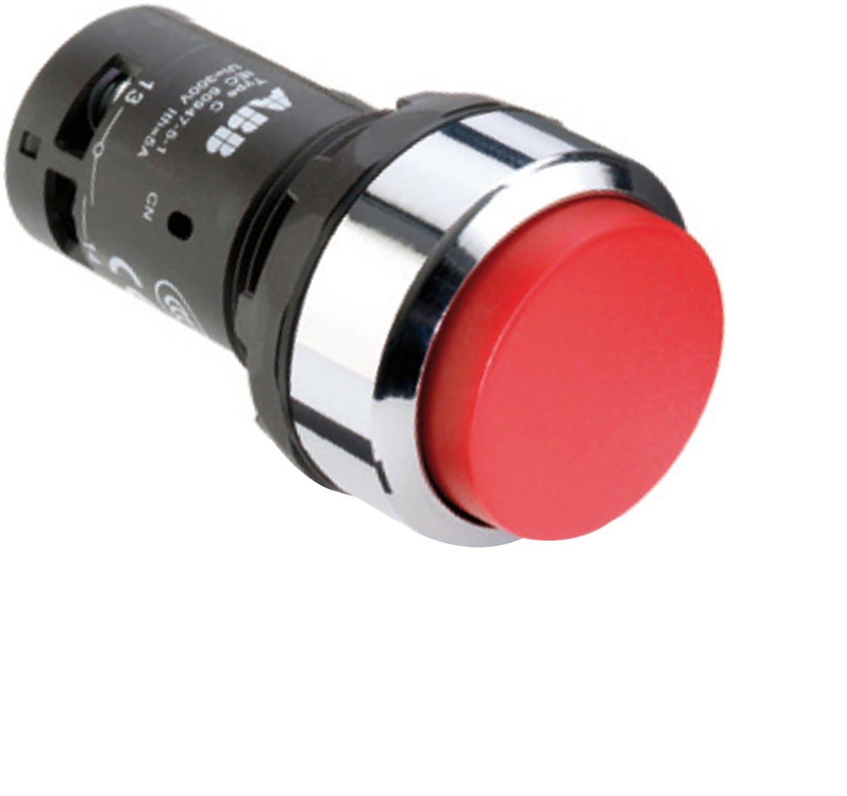 ABB SPA ABBER 203 0 CP3-30R-11 PULS.INST.ROSSO G.MET.1NA+1NC