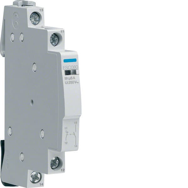HAGER - HAGESC080 CONTATTO AUSILIARIO 1NA+1NC 240VAC 6A 0.