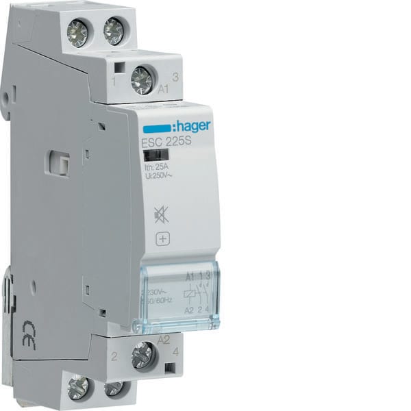 HAGER HAGESC225S InstallationsSchutze brumm 25A 2S 230V