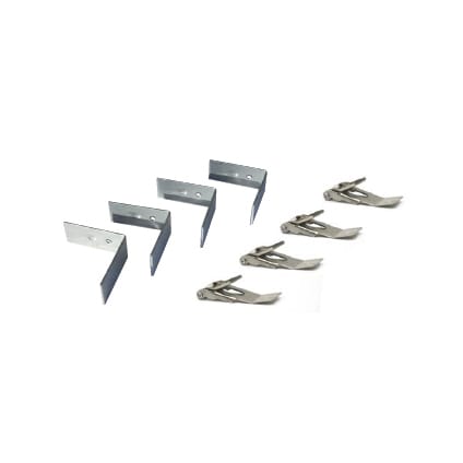 ESSE-CI S.R.L. - ESCKSFDIP65 Kit staffe per apparecchi IP55/65