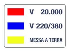 CABUR SRL - CBRETFX136 CONF. 5PZ TAR.F.COL.CABIN ELETTR.297X210