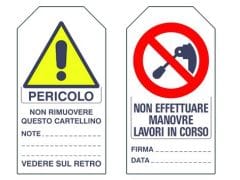 CABUR SRL - CBRETPVC100 CONF. 30PZ ET.F.BIFA.NN EFF.MANOV.148X70