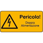 CABUR SRL - CBRETVIN165 CONF. 100 PZ PERICOLO!DOPP.ALIMENT.32X65