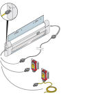 ABB SPA - ABBEV1047 FINECORSA E CONNETTORE BIPOLARE CABLATO